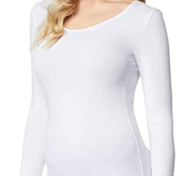 32 Degrees Women's 2 Pack Thermal Base Layer Top - Large - White & Grey - NWT - Picture 2 of 5